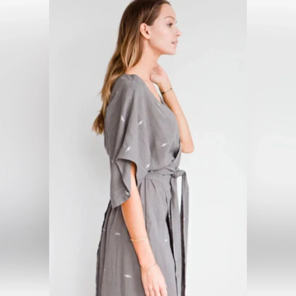 Mirth Caftans krabi wrap dress Size S/M - Picture 3 of 14